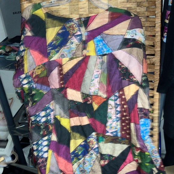 Johnny Was all silk Multicolor Women's Top - Picture 7 of 7